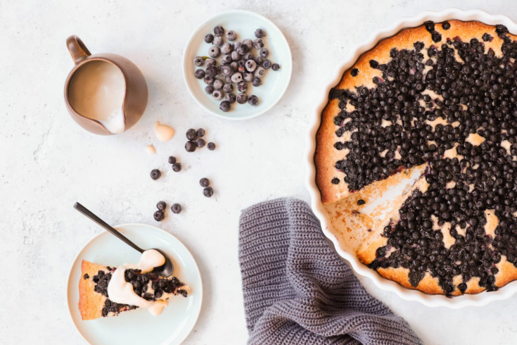 Mustikkapiirakka - Finnish Blueberry Pie