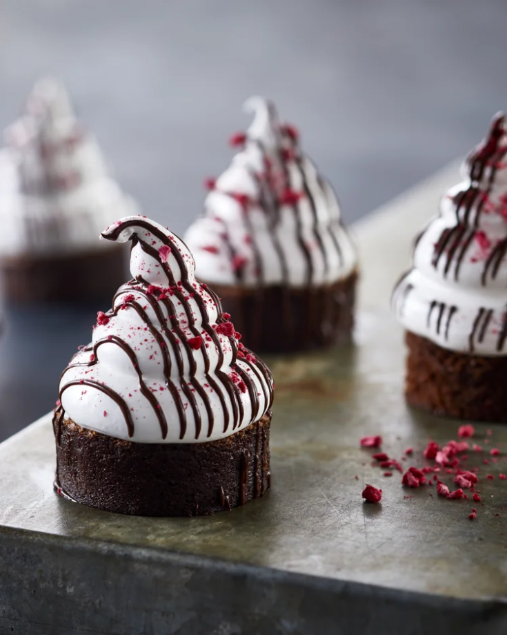 Danish Flødebolle Brownies (Flødebolle-brownies)