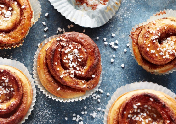 Swedish Cinnamon Buns (Kanelbullar)